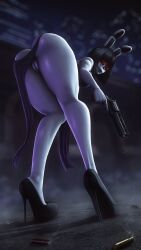lamoz571, anthro, bare_shoulders, bent_over, big_butt