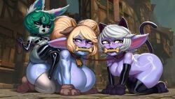 poppy, tristana, vex_(league_of_legends), yordle, league_of_legends