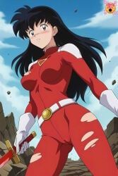 higurashi_kagome, kagome_higurashi, red_ranger, inuyasha, power_rangers
