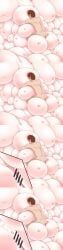 5hr198mer, 1boy, big_breasts, censored_penis, cum