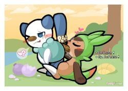 chespin, generation_5_pokemon, generation_6_pokemon, oshawott, pokemon_(species)