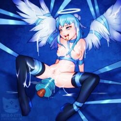 ninjakitty, after_sex, ahe_gao, anal, anal_plug