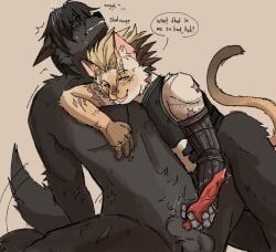 nicholas_d_wolfwood, vash_the_stampede, trigun, cryptorch1dism, anthro