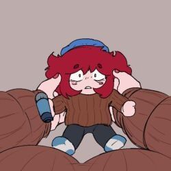girlfriend_(friday_night_funkin), massacre_girlfriend_(friday_night_funkin), millie_(mistful_crimson_morning), oc, friday_night_funkin