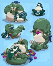 mythology, reshirii, 3_toes, amphibian, animate_inanimate