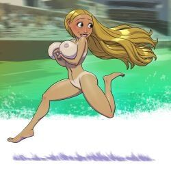 kelly_(daviasc), gao23, 1girls, ass, blonde_hair