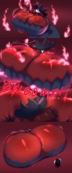 mira_(nimrod_36), hollow_knight, oddly_bally, big_breasts, breast_expansion