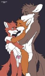 cuteblack, anal, anal_sex, anthro, balls