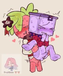 boxten_(dandy's_world), chocoberry_sprout, passionate_wisteria_boxten, sprout_(dandy's_world), dandy's_world