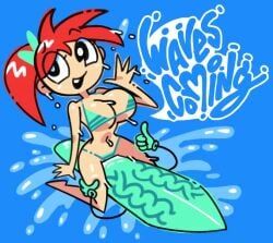 doodle_gf, minus8, 1girls, 4_fingers, big_breasts