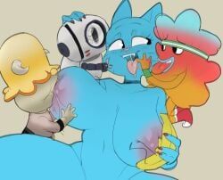 banana_joe, bobert_(tawog), jamie_(tawog), nicole_watterson, tobias_wilson