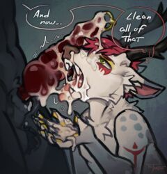 mythology, distortist, moonfang, anthro, bio_(biohazardouswolf)