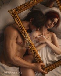 claire_redfield, leon_scott_kennedy, capcom, deviantart, resident_evil