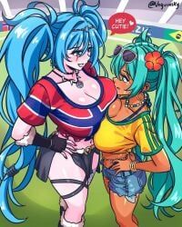 brazilian_miku, hatsune_miku, vocaloid, world_cup, veguinsky