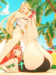 mythra, mythra_(xenoblade), pyra, pyra_(xenoblade), xenoblade_(series)