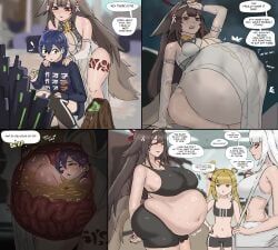 belle_(zenless_zone_zero), ju_fufu, ye_shunguang, yixuan_(zenless_zone_zero), zenless_zone_zero
