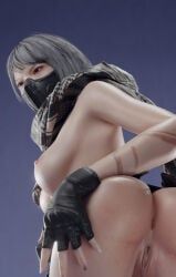 hackclaw_(delta_force), delta_force, 1girls, anus, ass