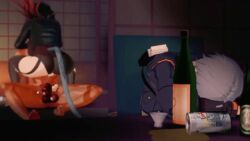 jane_doe_(zenless_zone_zero), wise_(zenless_zone_zero), zenless_zone_zero, 1girls, 2boys
