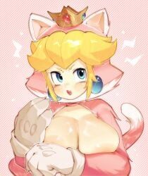 cat_peach, princess_peach, mario_(series), super_mario_3d_world, onimiere