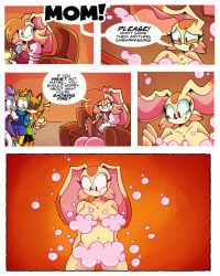 blaze_the_cat, cream_the_rabbit, marine_the_raccoon, ray_the_flying_squirrel, vanilla_the_rabbit