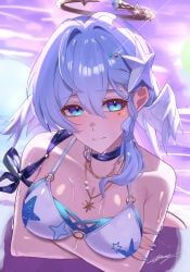 robin_(honkai:_star_rail), robin_(summeretto)_(honkai:_star_rail), honkai:_star_rail, honkai_(series), miya-chan_(lightning0730)