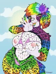 kikoepi, anthro, areola, big_breasts, biped
