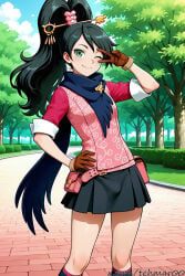 ichijou_mikumo, kay_faraday, ace_attorney, tehmar, 1boy