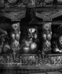 chestburster, female_yautja, xenomorph, yautja, alien_(franchise)