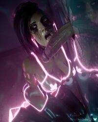 v_(cyberpunk_2077), valerie_(cyberpunk_2077), cyberpunk_2077, kyokwadesu, 1boy
