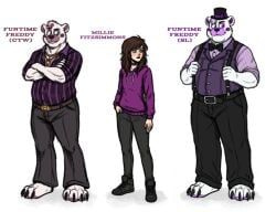 funtime_freddy, funtime_freddy_(fnafsl), millie, millie_fitzsimmons, count_the_ways
