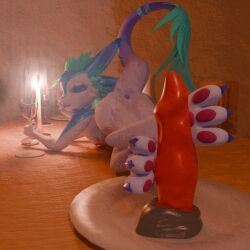 avali, bad_dragon, 3_toes, 4_ears, alcohol