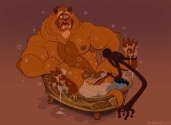 beast_(disney), beauty_and_the_beast_(1991_film), disney, ethancostas, 1boy