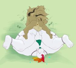 himerosthegod, anthro, balls, big_balls, bodily_fluids