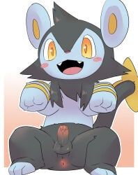generation_4_pokemon, luxio, pokemon_(species), nintendo, pokemon