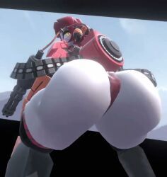 mimi_sentry, cheeseboi, huge_ass, non-human, thick_thighs