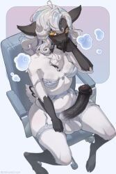 zeminachan, accessory, animal_genitalia, animal_penis, anthro