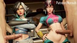 jubilation_lee, jubilee, jubilee_(marvel_rivals), luna_snow, luna_snow_(marvel_rivals)