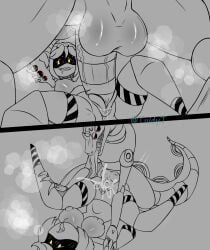 red_sentinel_(murder_drones), sentinel_(murder_drones), v_(murder_drones), glitch_productions, murder_drones