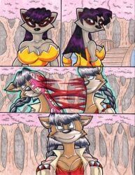 june_coyote, virus-20, anthro, big_breasts, black_hair