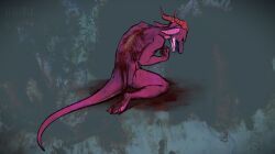 fuzzysmore_(character), 3_toes, anthro, blood, blood_on_foot