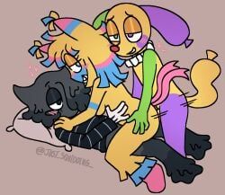 blot_(dandy's_world), looey_(dandy's_world), yatta_(dandy's_world), dandy's_world, just_squidding