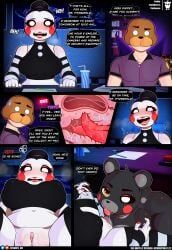 jeremy_fitzgerald, lefty_(fnaf), marionette_(fnaf), five_nights_at_freddy's, five_nights_at_freddy's_2
