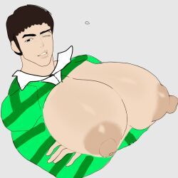 steve_burns, blue's_clues, bara, big_boobies, big_boobs