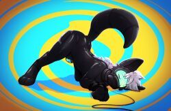 drone, dronesuit, hypnosis, hypnotic_visor, latex