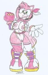 popstar_amy, sonic_forces_speed_battle, marlon64, accessories_only, green_eyes