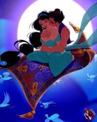 aladdin_(character), jasmine_(aladdin), magic_carpet_(aladdin), princess_jasmine, aladdin