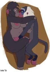 rafiki, tarzan_(disney), terk, disney, the_lion_king