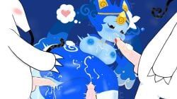 master_a_(the_battle_cats), mizuririn, mizuririn_(the_battle_cats), elemental_pixies, the_battle_cats