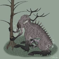 moder, the_ritual, breasts, creature, elk