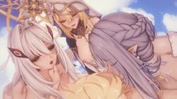 aether_(genshin_impact), rhinedottir_(genshin_impact), ronova_(genshin_impact), tsaritsa_(genshin_impact), genshin_impact
